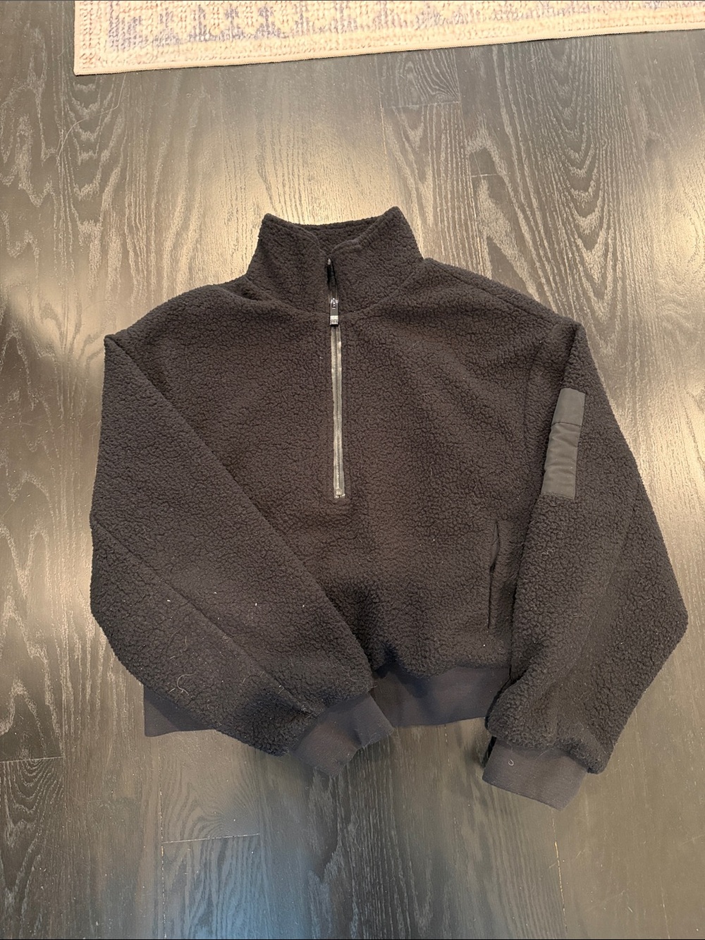 ALO Yoga Sherpa Quarter-Zip Pullover